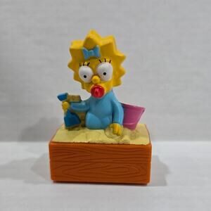 Vintage 2007 The Simpsons Movie Maggie Simpson Burger King Figure